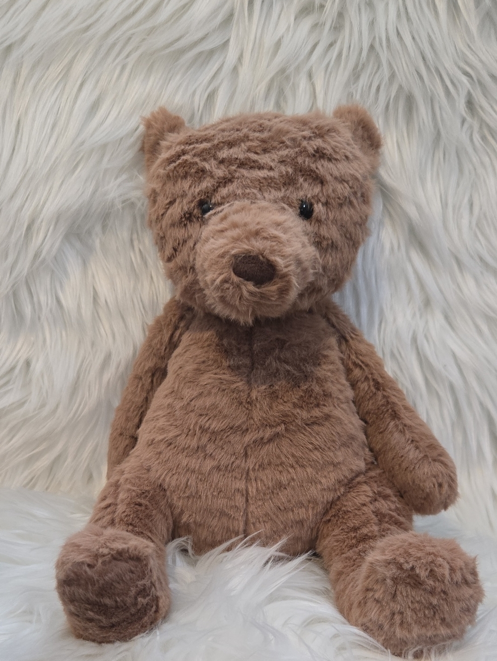 Jellycat Retired Cocoa Bear London Stuffed Animal Plush GUC